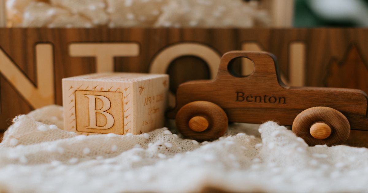 Ecofriendly, sustainably made birthday gifts from Smiling Tree Toys