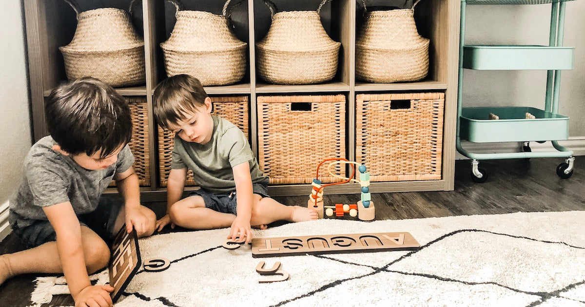 How to Use Your Spell Well Name Puzzles For Toddler Sensory Activities