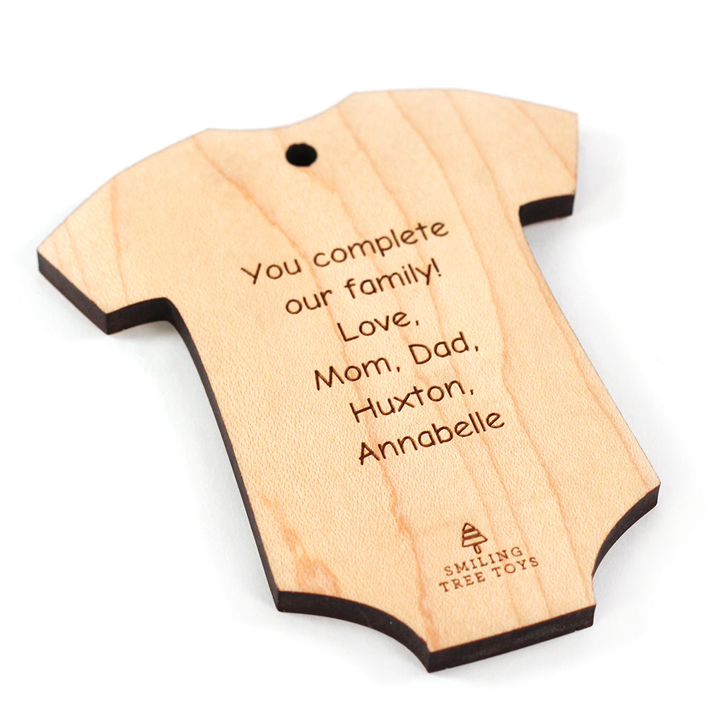 baby first Christmas ornament new baby gift 