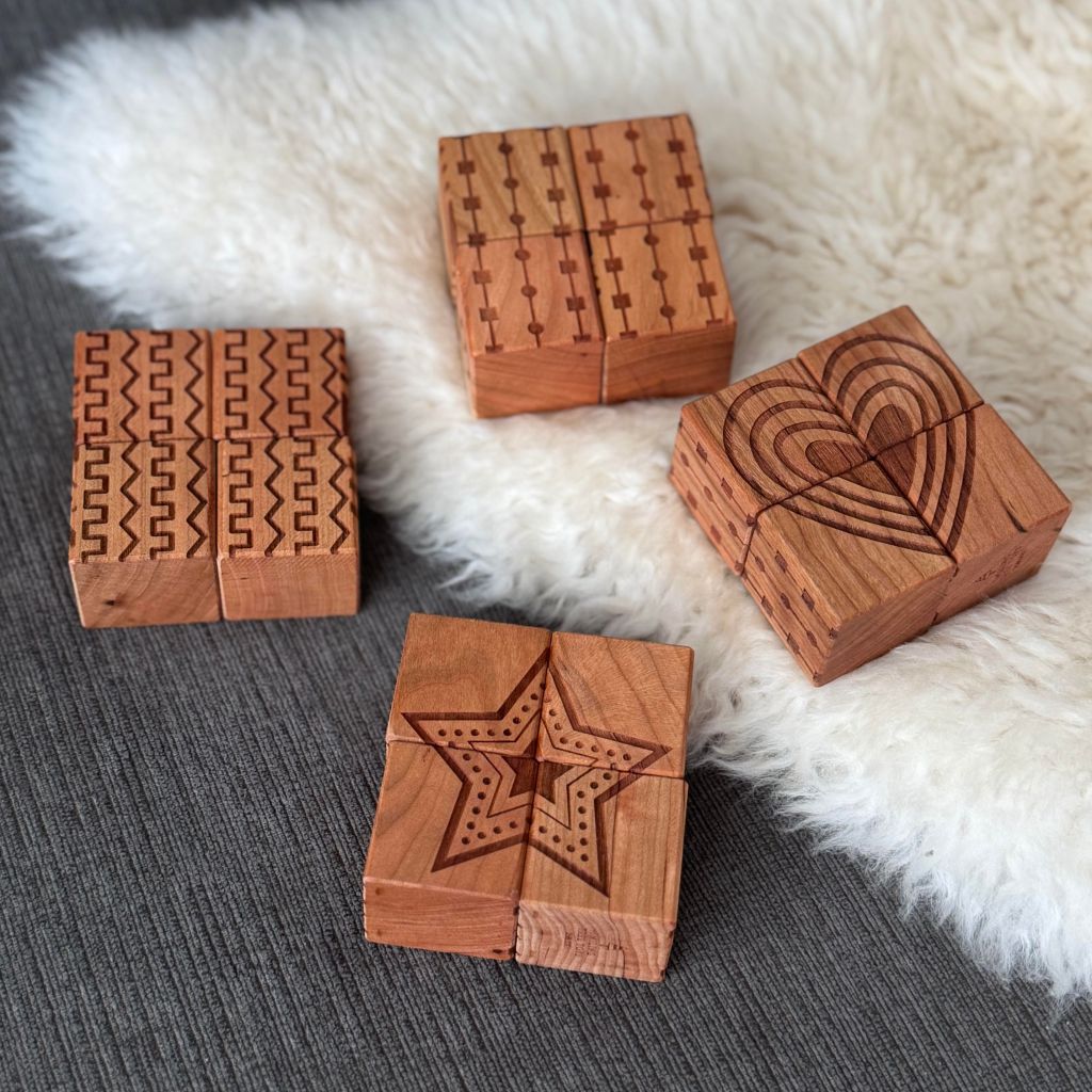 Wood Block Puzzle For Babies and Toddlers