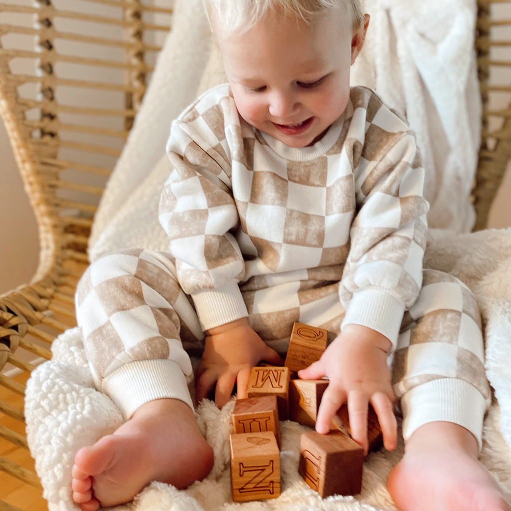Imperfect Picture Alphabet Blocks