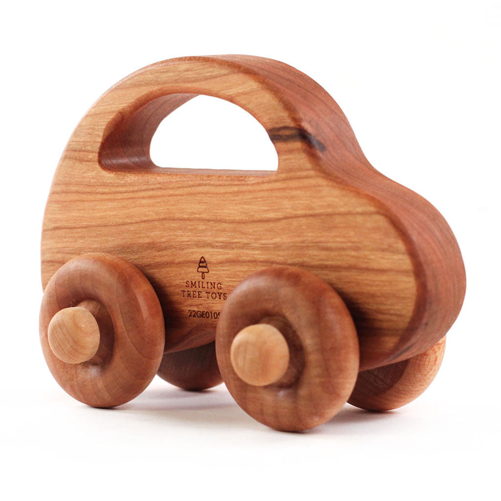 Imperfect Love Bug Wooden Toy Car