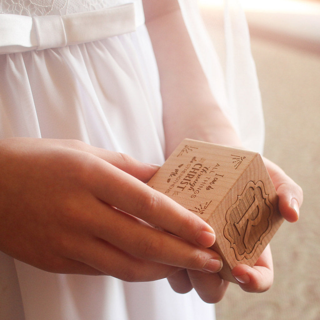Keepsake First Communion Wooden Block Unique Unique First Holy Communion Gifts