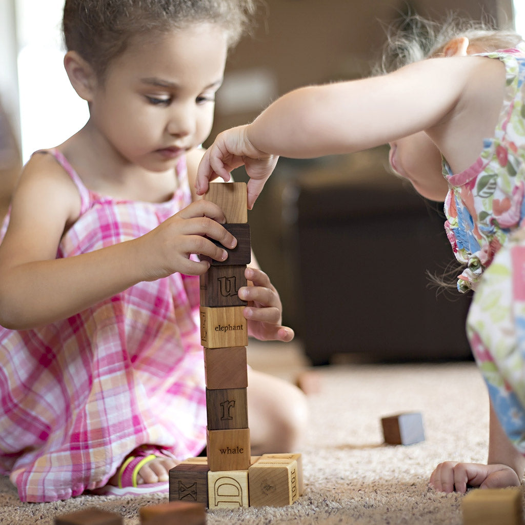 wooden picture alphabet blocks wood blocks for kids