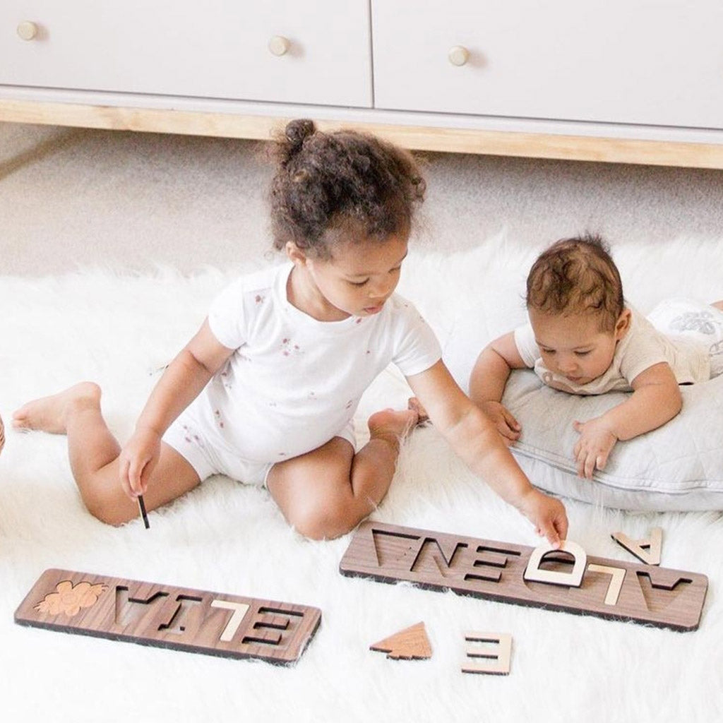 personalized puzzle with name for kids