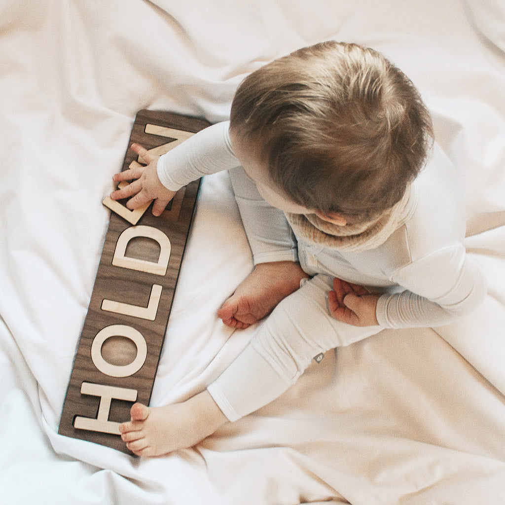 personalized name puzzle for babies