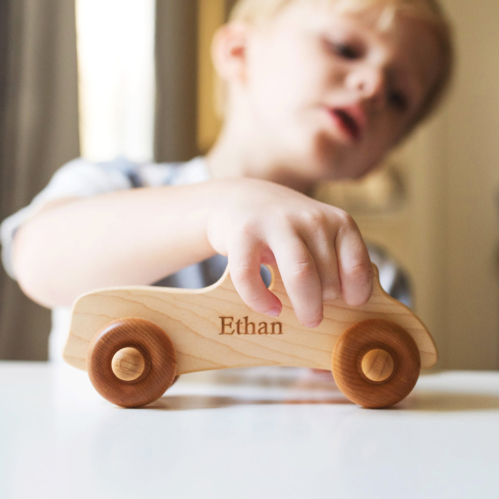 Classic Racer Wooden Toy Car
