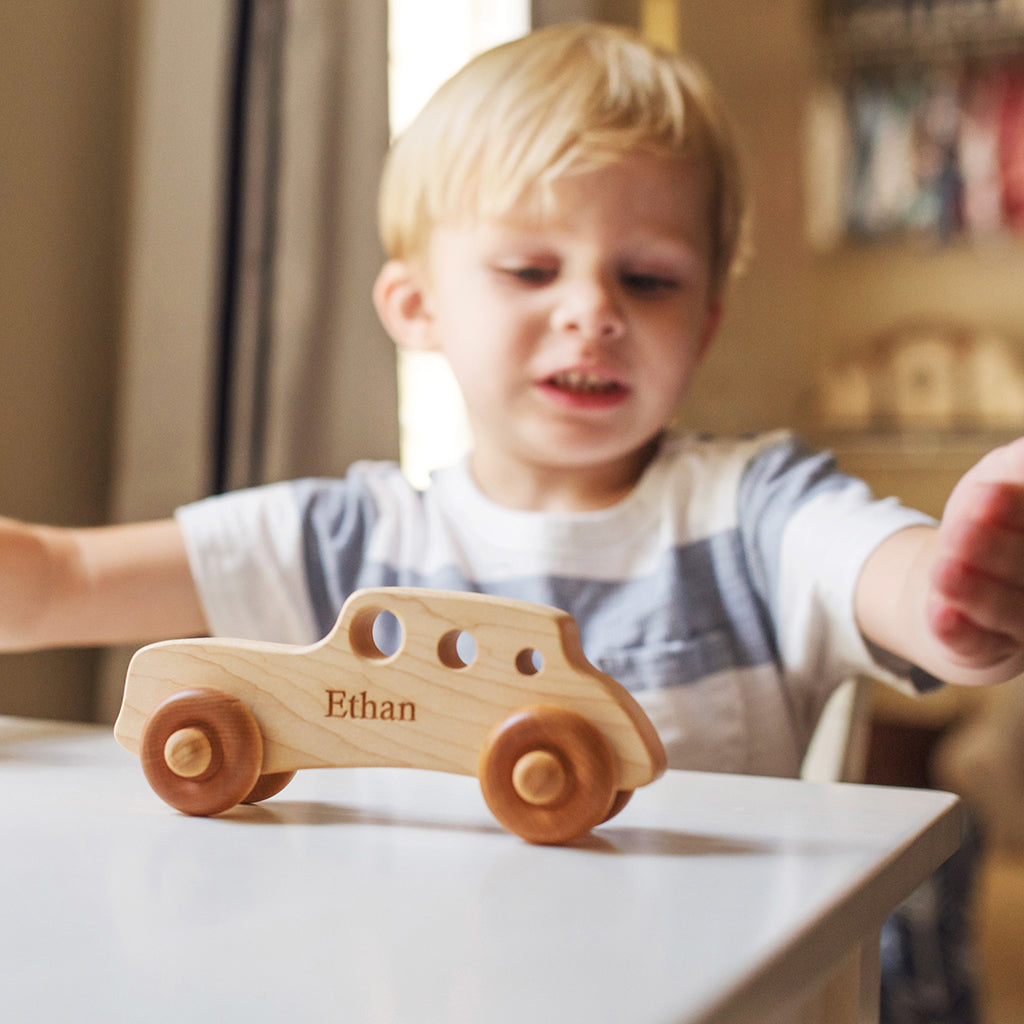 Classic Racer Wooden Toy Car