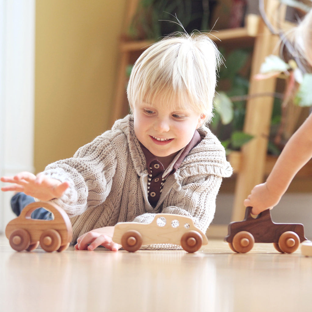 Classic Racer Wooden Toy Car