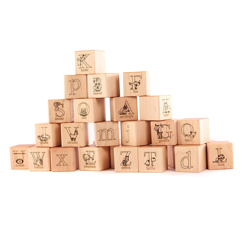 animal alphabet blocks wooden alphabet blocks educational toy for kids