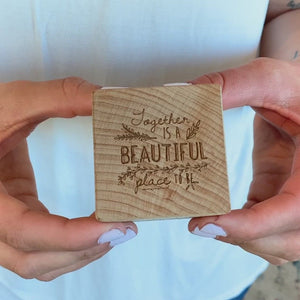 unique wedding gift ideas keepsake block wooden wedding gifts newlywed Smiling Tree Toys