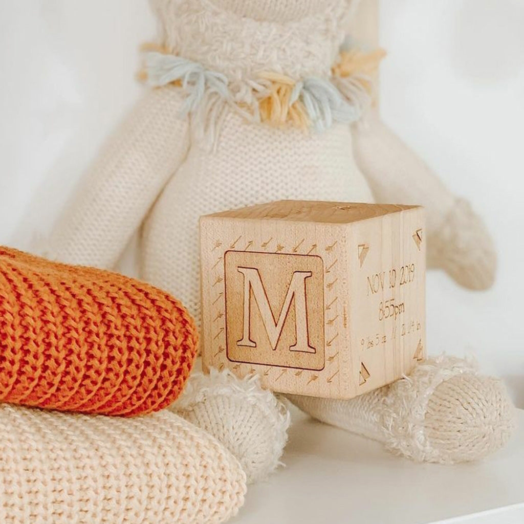 keepsake baby gift personalized newborn boy gift Smiling Tree Toys