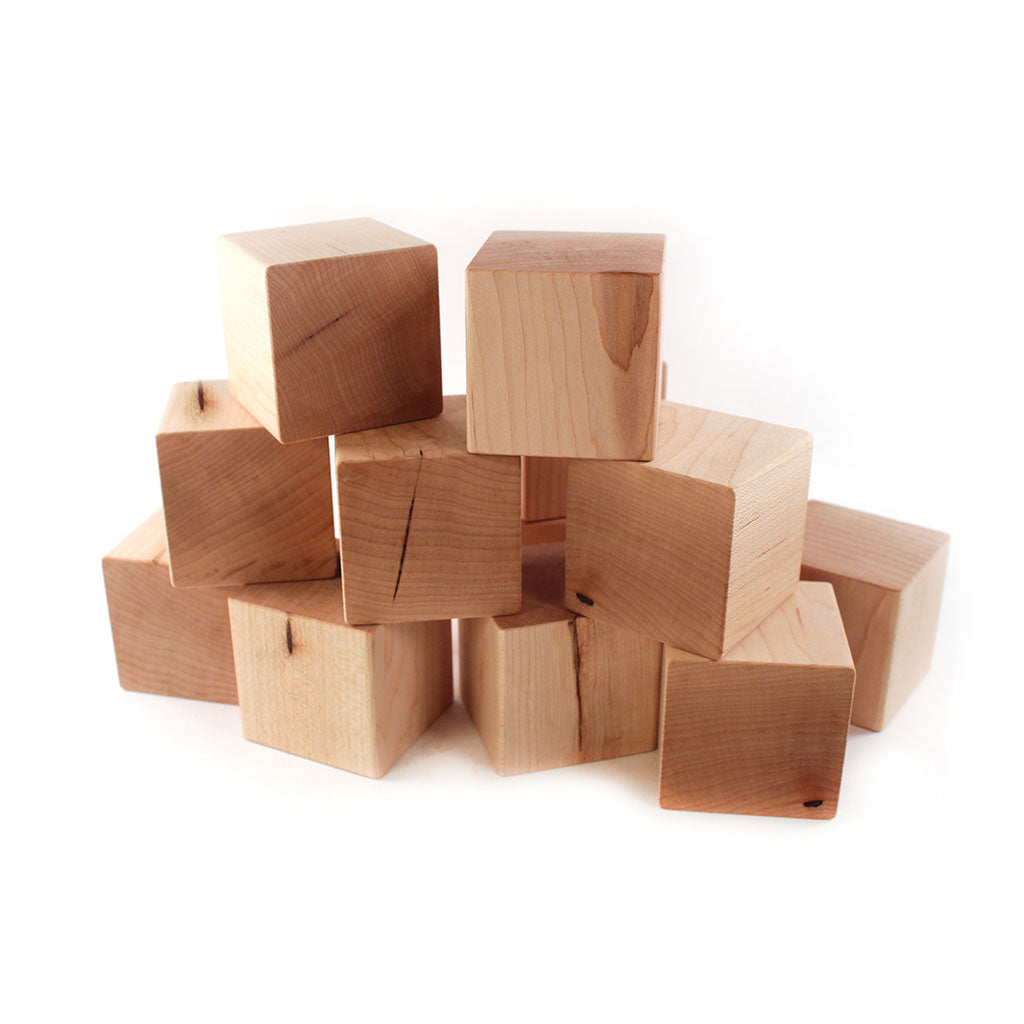 large wooden building blocks natural wood toys for kids