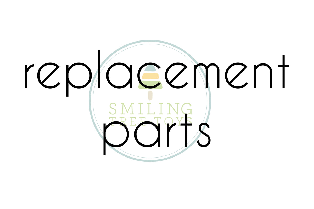 wooden toy replacement parts for Smiling Tree Toys