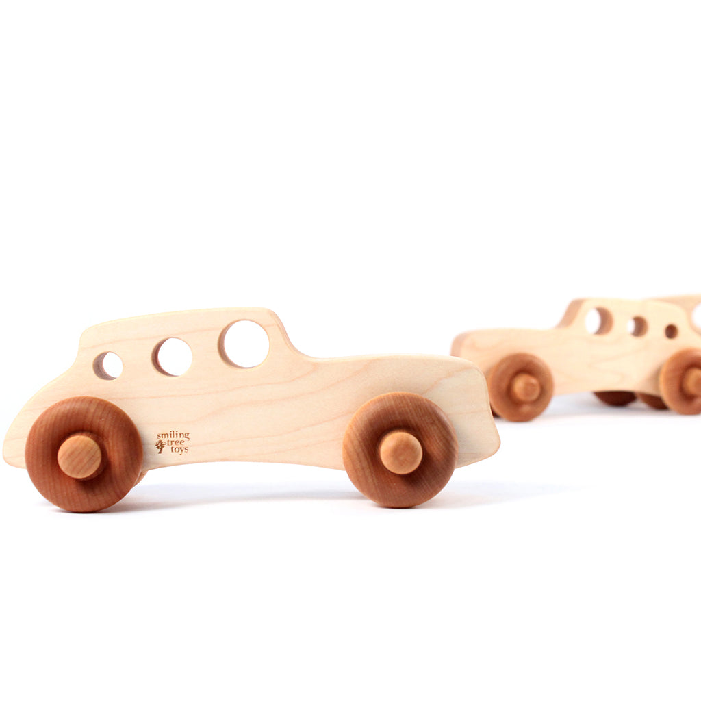 Classic Racer Wooden Toy Car